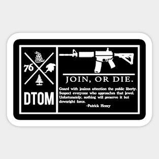 Dont Tread on Me Sticker